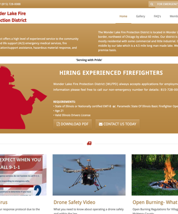 Wonder Lake Fire protection District